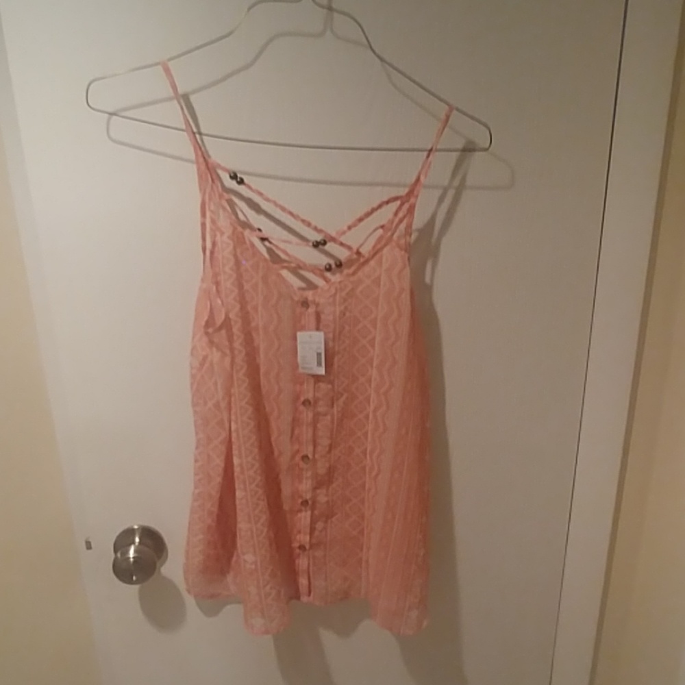 Spaghetti string top